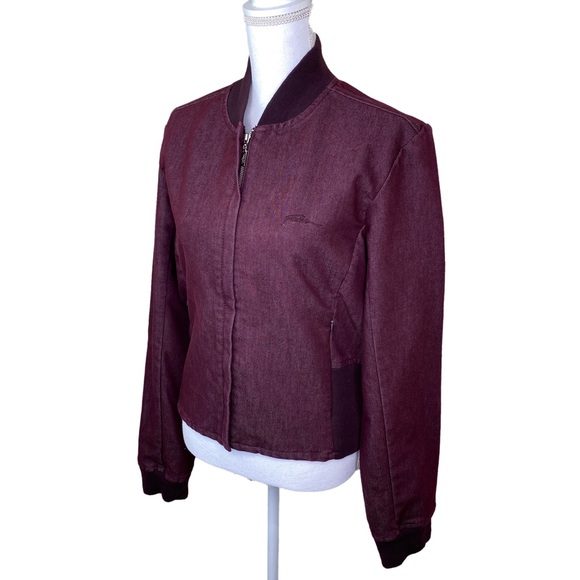 FUBU Jackets & Blazers - RARE FUBU The Collection 90’s Maroon Fitted Jacket